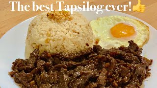 Homemade Beef Tapa  The Best Tapsilog Recipe  Jheme’s Kitchen [upl. by Levesque]