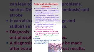 Antiphospholipid antibody Syndrome draditikumar pathologyacademy biology mbbs neetpg [upl. by Asimaj]