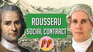 JeanJacques Rousseau  The Social Contract  Political Philosophy [upl. by Hanikahs]