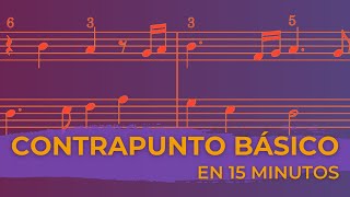 CONTRAPUNTO PRÁCTICO 🎼 Bajo y Melodía [upl. by Chubb]