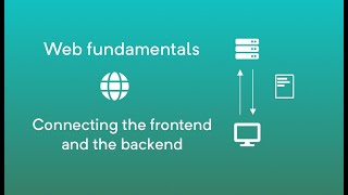 Connecting the frontend and the backend [upl. by Ettenrahc301]