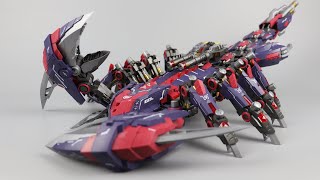 【型模玩赏】ZA模型 死亡毒蝎Death StingerZoids 放大细节加强版Enlarged detailed version [upl. by Kleinstein454]