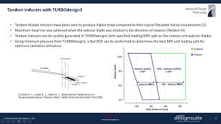 Turbopump Tandem Inducer Cavitation Control [upl. by Blanding]