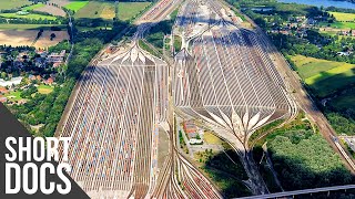 XXL Shunting Inside Europes Largest Marshalling Yard  Free Documentary Shorts [upl. by Poul25]