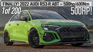 WORLD PREMIERE 2022 AUDI RS3R ABT  500HP600NM BEAST  BEST IN CLASS IN DETAIL 4K [upl. by Aitra]