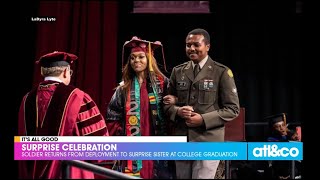 Soldier Returns Home to Surprise Sister at Graduation [upl. by Idet]