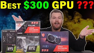 Which GPU for 300 — 4 Graphics Card Comparison — 17 Games Benchmarked [upl. by Ahsenar211]