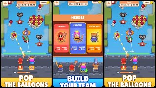 Balloon Tower Defense Game All Mobile Video Gameplay [upl. by Notsirt]