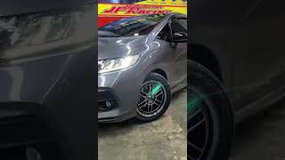 modifikasi honda jazz upgrade velg rpf1 black chrome [upl. by Giovanna]