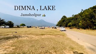 DIMNA  LAKE ⛰️ Jamshedpur piyushmahtovlog dailyvlog [upl. by Enyawad837]