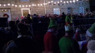 Mousehole Christmas Lights opening carol [upl. by Flight988]