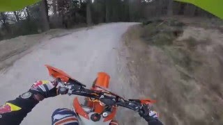 KTM 250 EXC Enduro trening slo [upl. by Adnirb]