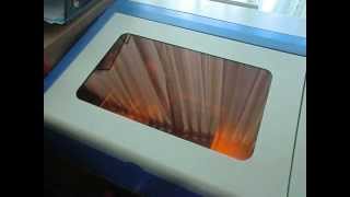 40W CO2 Laser Cutting [upl. by Assenal884]