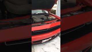 2016 challenger headlight bulb replacement very easy [upl. by Cutlor]