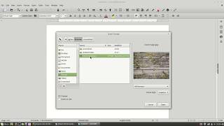 How to Use an Image as a Watermark in LibreOffice Writer [upl. by Catherin]