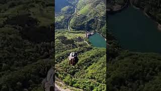 BASE jump quadruple frontflip [upl. by Lutero796]