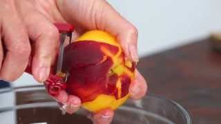 How To Peel and Pit Peaches  Southern Living [upl. by Clea]