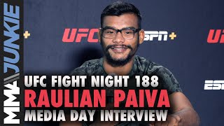 Raulian Paiva says David Dvorak makes many mistakes  UFC Fight Night 188 [upl. by Clerissa]