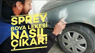 SPREY BOYA LEKESİ NASIL TEMİZLENİR [upl. by Florry]