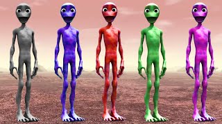 Baby Calm Down Alien Dance DAME TU COSITA Selena Gomez amp Rema Official Music Video 2023 [upl. by Corder767]