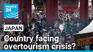 Japan faces overtourism crisis as record numbers visit • FRANCE 24 English [upl. by Fisher]