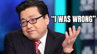 Tom lee says quotI Was Wrong About Stocksquot  CAPITULATION ACHIEVED [upl. by Eijneb]