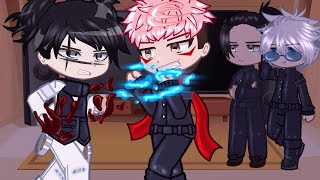 Past Jujutsu Kaisen React To Future  Gacha Club [upl. by Benedix10]