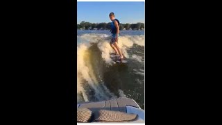 XLR8 Wake Shaper on 2020 Yamaha 212X Jet Boat [upl. by Yenruoj]