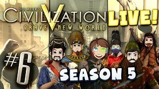 Civ 5 Live Part 6  Evil Genius [upl. by Yelkcub]