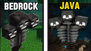 25 Java VS Bedrock DIFFERENCES [upl. by Alisa270]