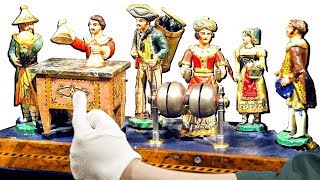 200 Year Old Automata Organ Performs a Magic Trick [upl. by Ennazus]