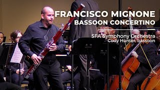 Francisco Mignone Bassoon Concertino [upl. by Marge214]