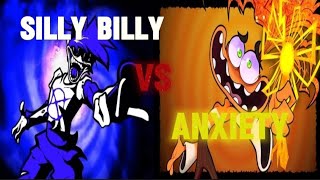 FNF Silly Billy Lyrics Part Silly Billy Vs Anxiety  Anxietys way  Inside out 2  fnf [upl. by Llehcor]