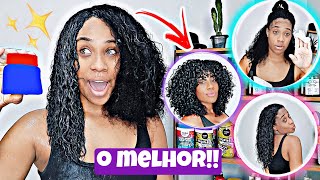 Fiz o melhor RELAXAMENTO CASEIRO da Internet 😱 esse relaxamento caseiro vai definir muito seu cabelo [upl. by Nitsud]