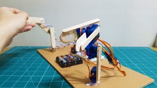 How to Make Servo Robotic Arm using Arduino [upl. by Fauver]