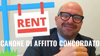 Cosa è il contratto di affitto a canone concordato [upl. by Madea]