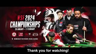 2024 WSF Championship  Open day 4 [upl. by Bronez]