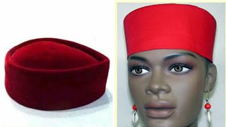 How to make a Kufi hat • DIY Kufi hat [upl. by Schilling]