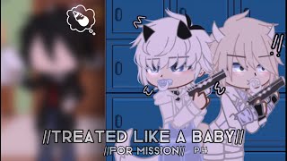 Treated like a baby for missionP4  Gacha clubgacha storyhope you like it😵‍💫✨ [upl. by Virginia159]