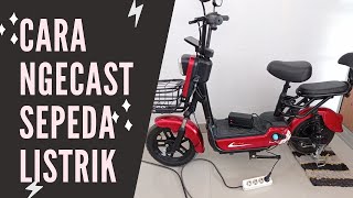 CARA CAST SEPEDA LISTRIK YANG BAIK [upl. by Carrnan]