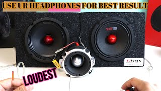 Pioneer TSM650PRO 634 VS DS18 PROGM6B 65 midbass speakers test [upl. by Antonina]