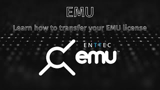 How to transfer ENTTECs EMU license from one device to another [upl. by Nwahsak]