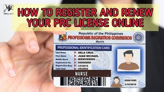 How to register online for PRC renewal 2024 Updated [upl. by Semadar]