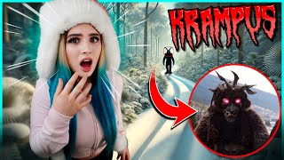 🔴 ENCONTRÉ el ESCONDITE de KRAMPUS el SANTA CLAUS OSCURO y VINO POR MI 😱🎅🏻😭 [upl. by Mathi]