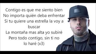 Estrella  Nicky Jam 2016 Lyrics LETRA [upl. by Boylston]