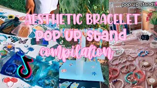 Aesthetic bracelet pop up stand tiktok compilation [upl. by Jenei]