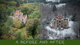 Before and after unveiling the abandoned chateau [upl. by Eanaj830]