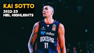 Kai Sotto NBL 202223 Season Highlights [upl. by Nnyluqcaj105]