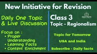 Regionalism in India II Historical Background II Current issues amp Suggestions II Discussion Class 3 [upl. by Romonda518]