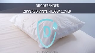 Dry Defender Zippered Vinyl Pillow Covers [upl. by Alden]